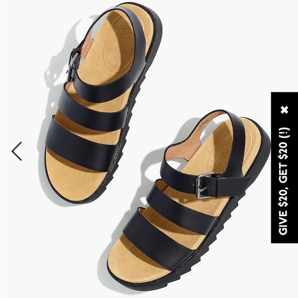 MADEWELL “The Addie Sandal” size 8 - Picture 3 of 9